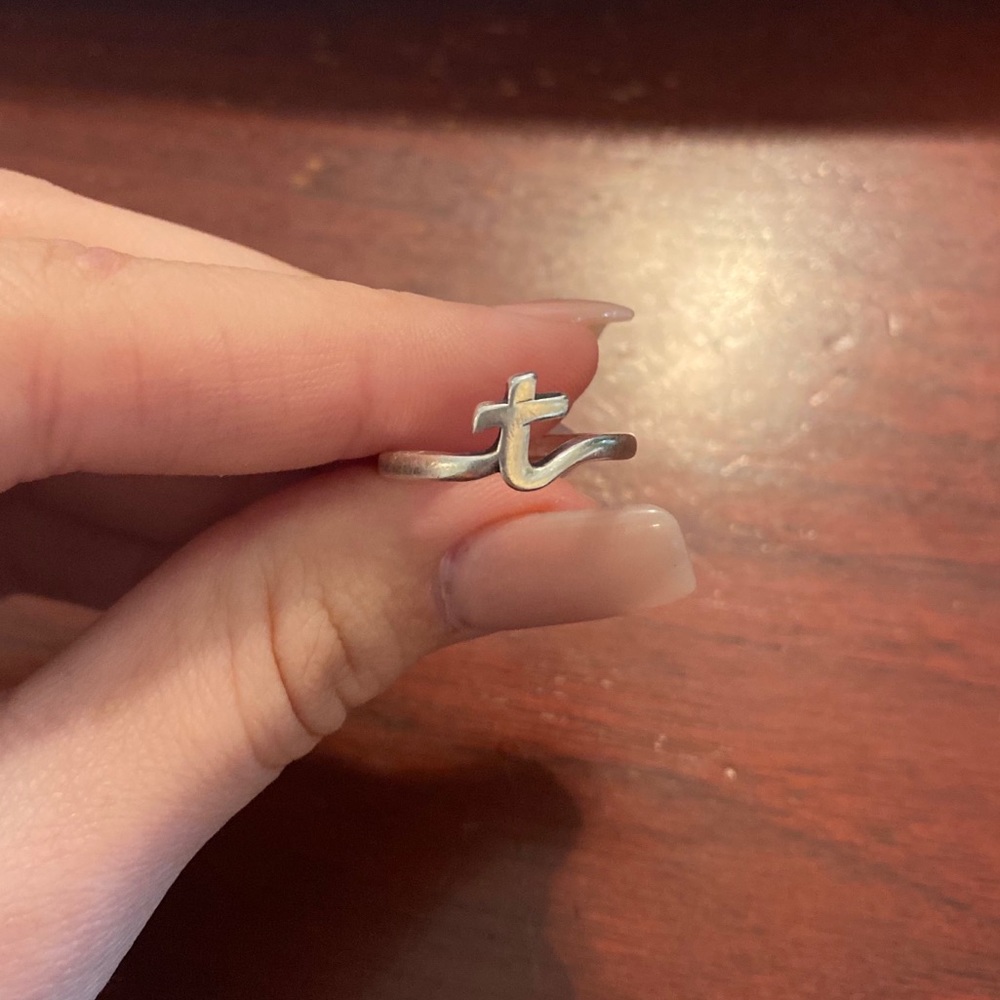 James Avery Initial Ring “t”